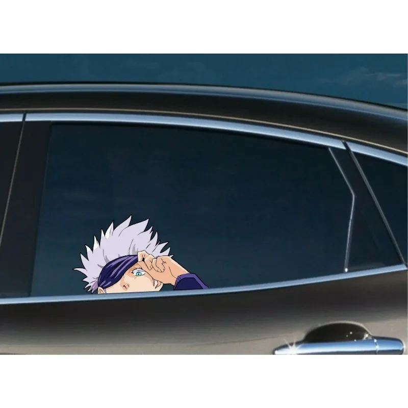 Car Accessories Quotes - Dla 1Pair/2Pcs Satoru Gojo Peeker Peeking