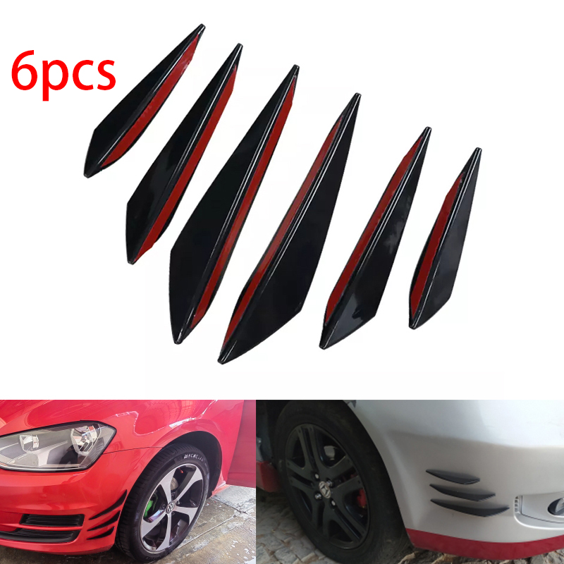 Bumper Guard Protector - 6 szt. Uniwersalne gumowe osłony na
